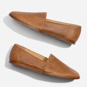 NISOLO SUSTAINABLE MENS ALEJANDRO SLIP ON TOBACCO LOAFERS SIZE 12